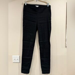 🔥Sarah Pacini Women’s Elegant Shimmer Black Trousers Size 2 Like New🔥